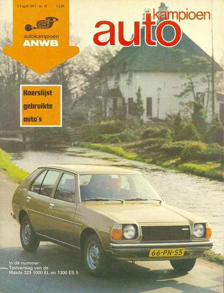 Autokampioen 1977 Nr. 13 - Mazda 323, NSU Ro80